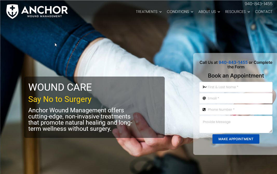 Anchor Wound Management