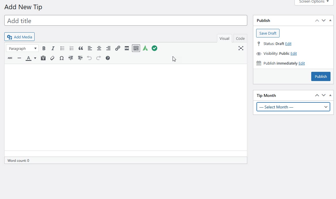 Monthly Tips - Wordpress Plugin - Image 5