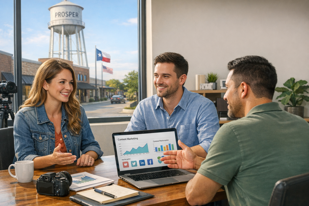 Professional Content Marketing for Businesses in Prosper, TX