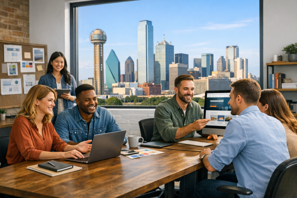 Website Design Services for Businesses in Dallas, TX