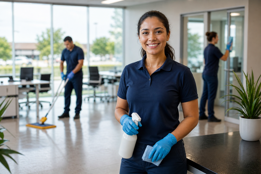 Commercial Cleaning Web Design & Marketing Services for Companies in DeSoto, TX