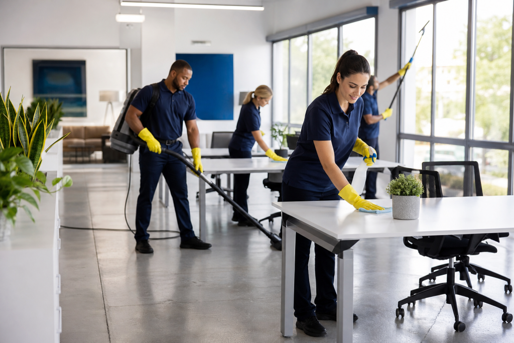Commercial Cleaning Web Design & Marketing Services for Companies in Lewisville, TX