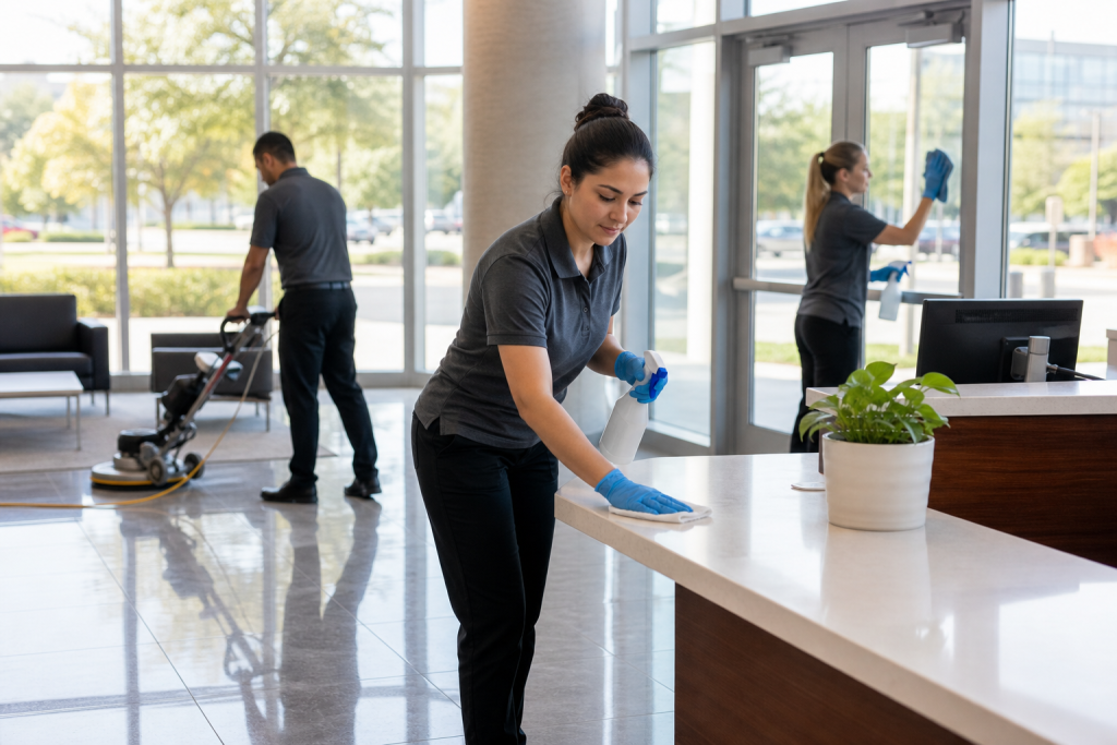 Commercial Cleaning Web Design & Marketing Solutions for Businesses in Allen, TX