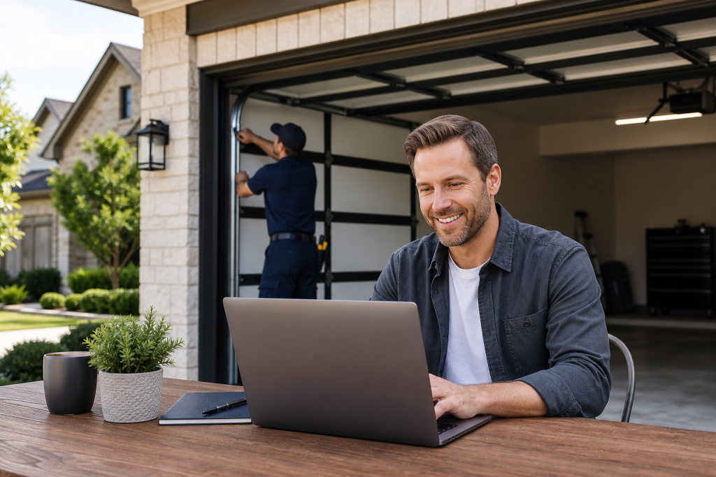 Garage Door Web Design & Marketing Services for Companies in Denton, TX