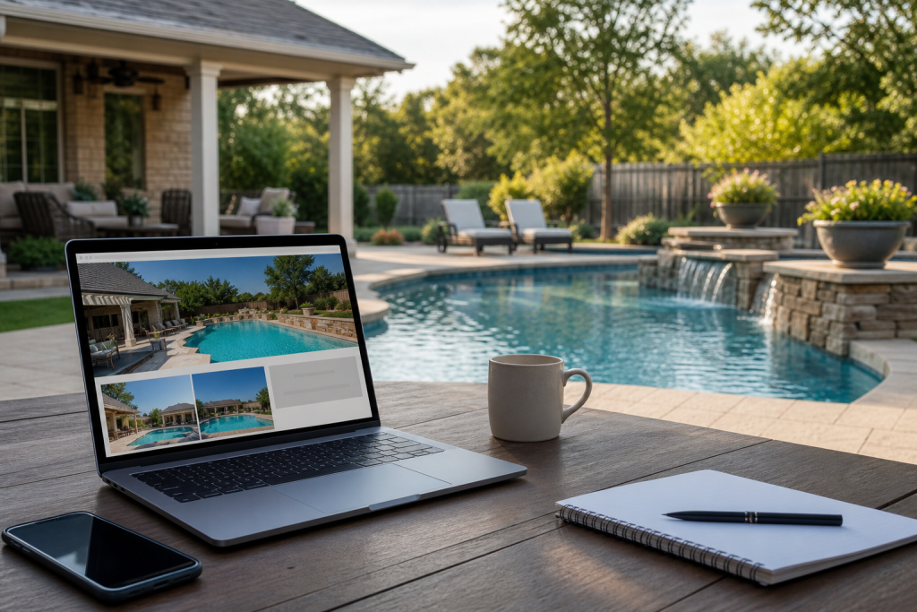 Pool Company Web Design & Marketing Agency Located in Cedar Hill, TX