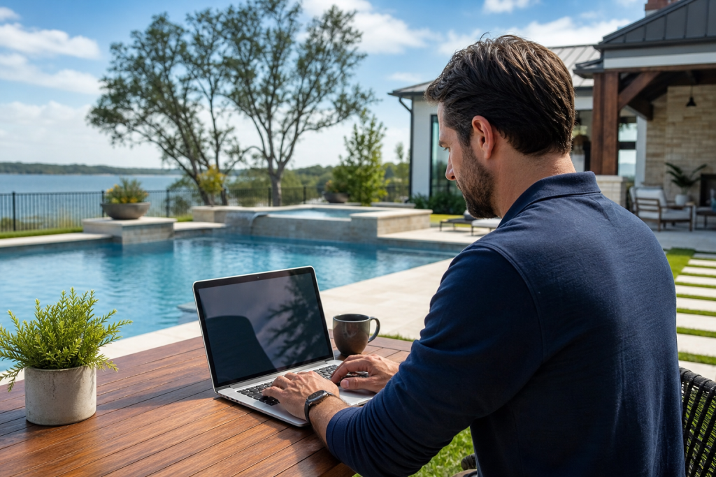 Pool Company Web Design & Marketing Agency Located in Rockwall, TX