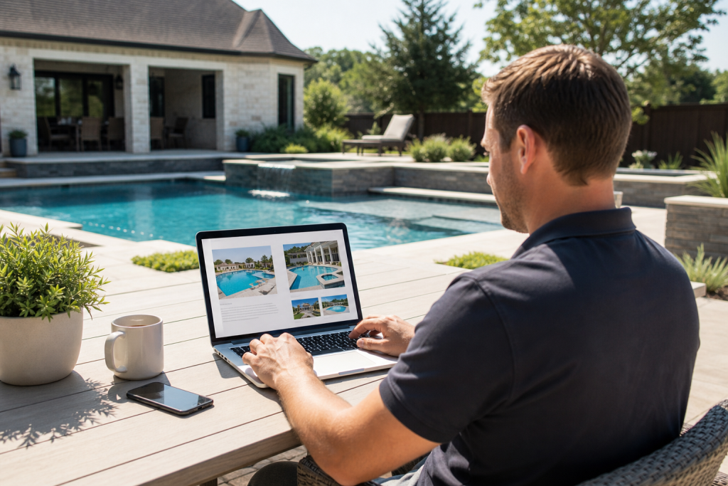 Pool Company Web Design & Marketing Services for Companies in Colleyville, TX