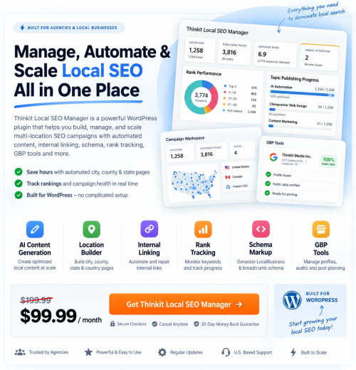 Local SEO Manager Plugin
