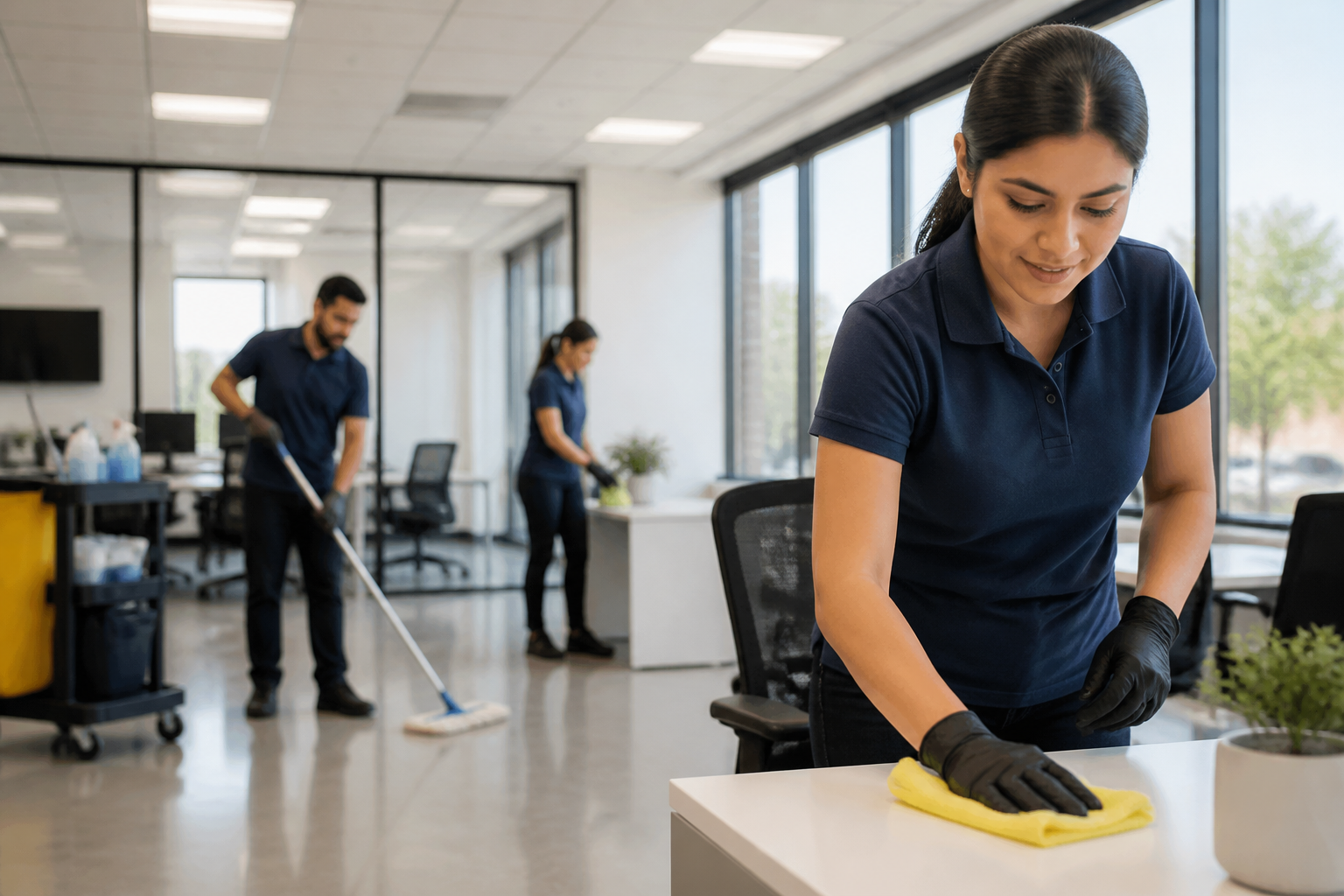 Commercial Cleaning Web Design & Marketing Strategy & Services for Burleson, TX Businesses