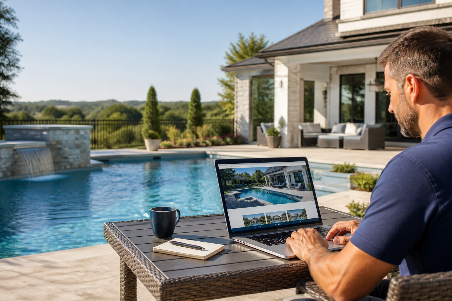 Pool Company Web Design & Marketing Agency Located in Cedar Hill, TX