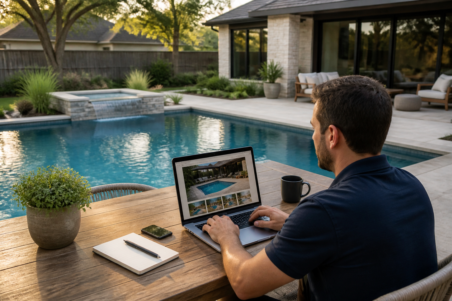 Pool Company Web Design & Marketing Services Designed for Lakewood Dallas, TX Businesses