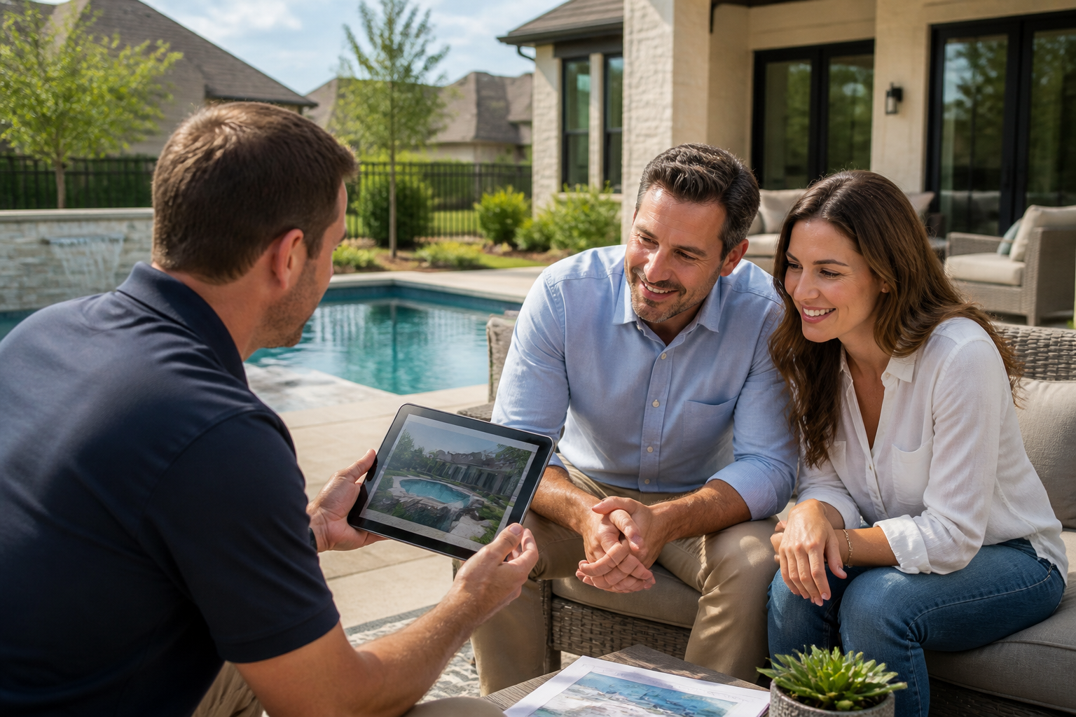 Pool Company Web Design & Marketing Services for Businesses in Prosper, TX