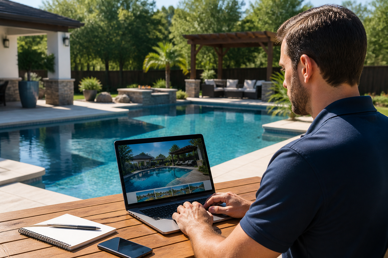 Pool Company Web Design & Marketing Services for Small Businesses in DeSoto, TX