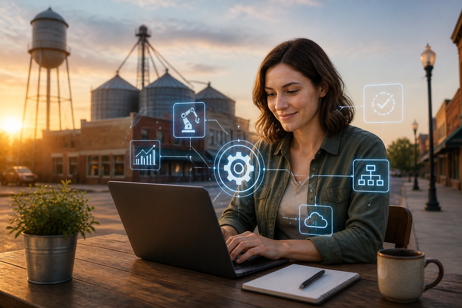 Professional AI Automation for Businesses in Agra, Oklahoma