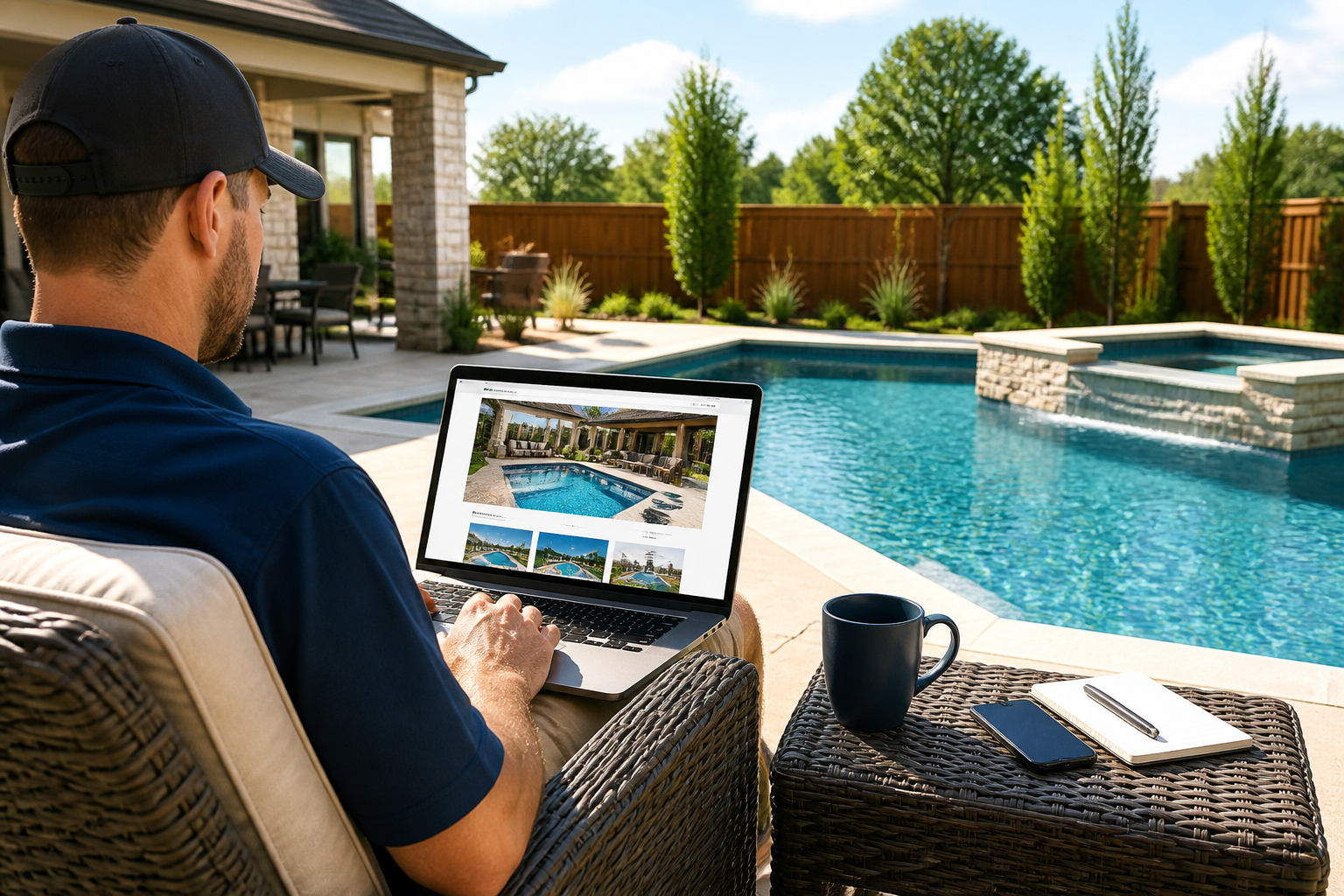 Professional Pool Company Web Design & Marketing for Businesses in Mesquite, TX